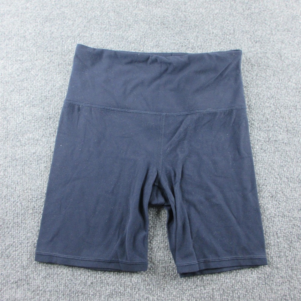 Athleta Shorts Womens 24 Blue Ultra High Rise Elation 7 Inseam Biker Gym Yoga